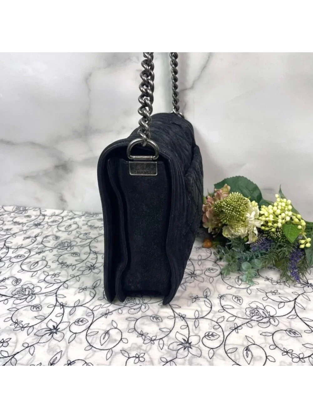 Chanel Boy Shoulder Bag Chain